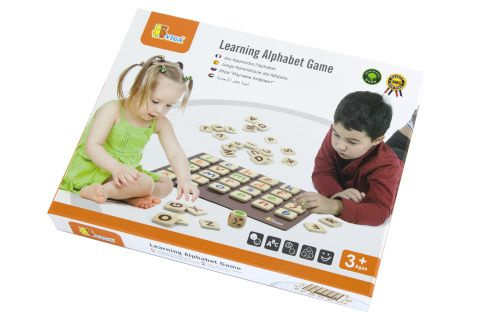 Viga dřevěná hra abeceda