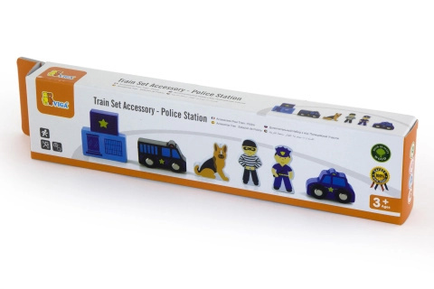 Viga Dřevěné policejní auto