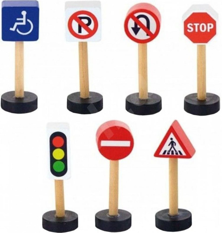 Viga Dřevěné dopravní značky