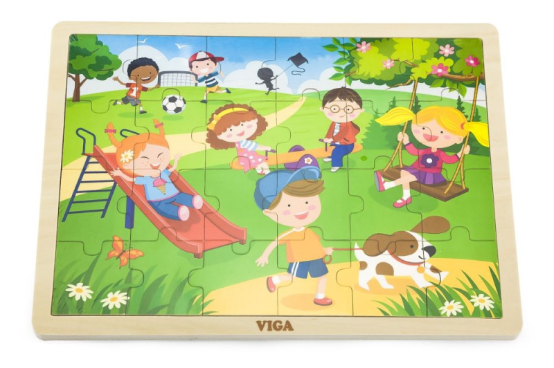 Viga puzzle roční období Jaro