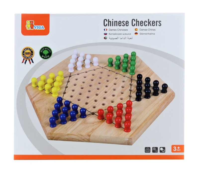 Small foot Dřevěné společenské hry Halma