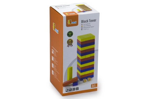 Věž jenga přírodní 48 ks
