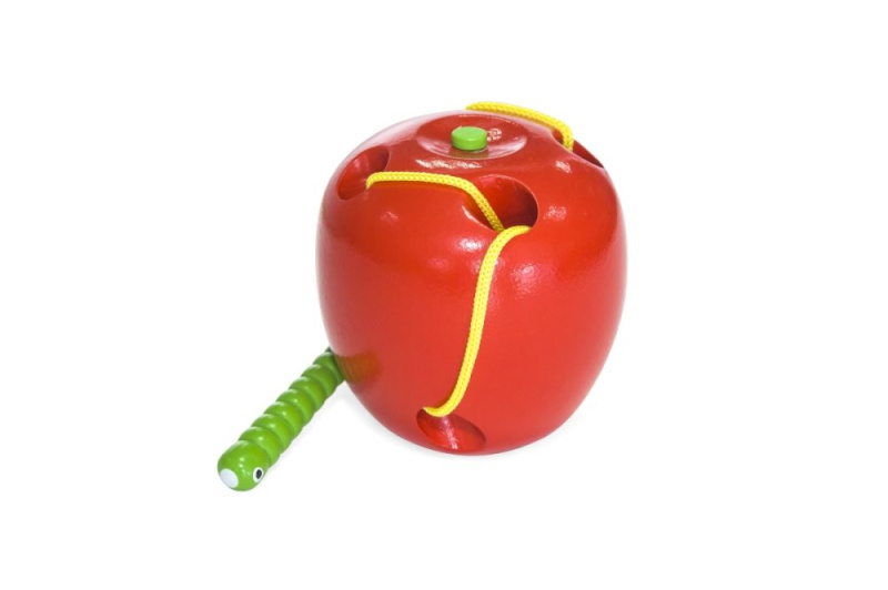 Viga Dřevěné provlékání Jablko