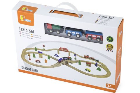 WoTo Vláčkodráha sada 49 dílů