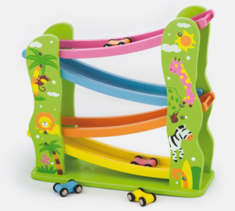 Viga klouzačka s auty