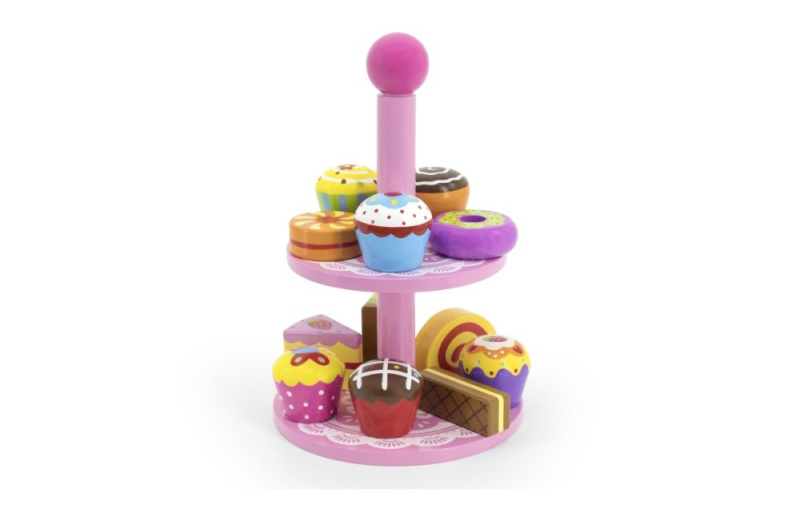 Viga Dřevěné dortíky se stojanem