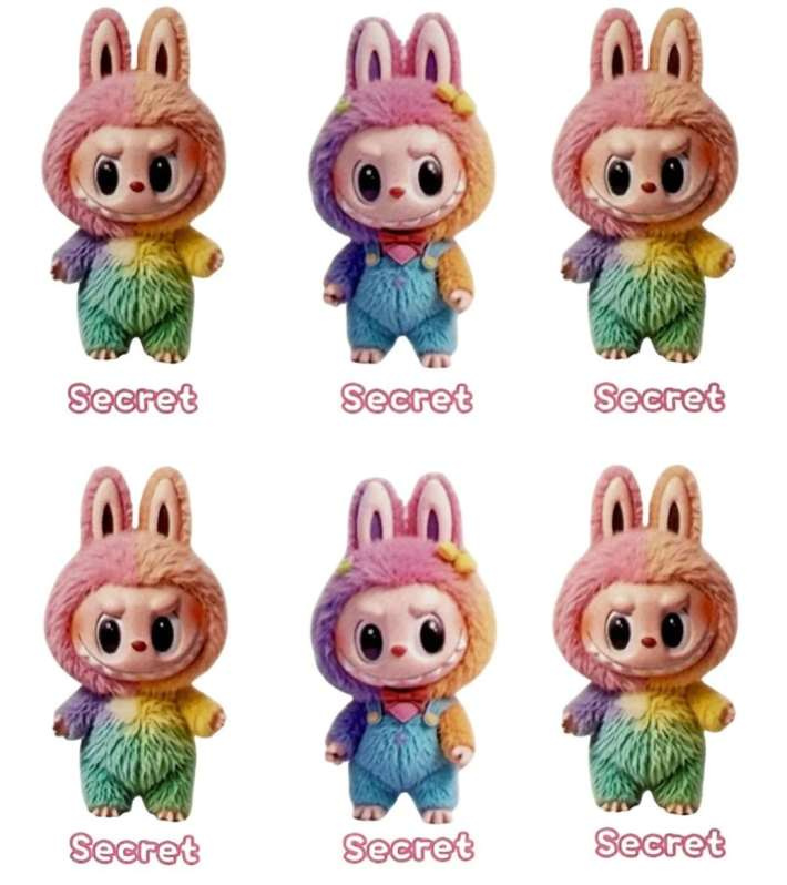 Labubu Duhový V4 15cm