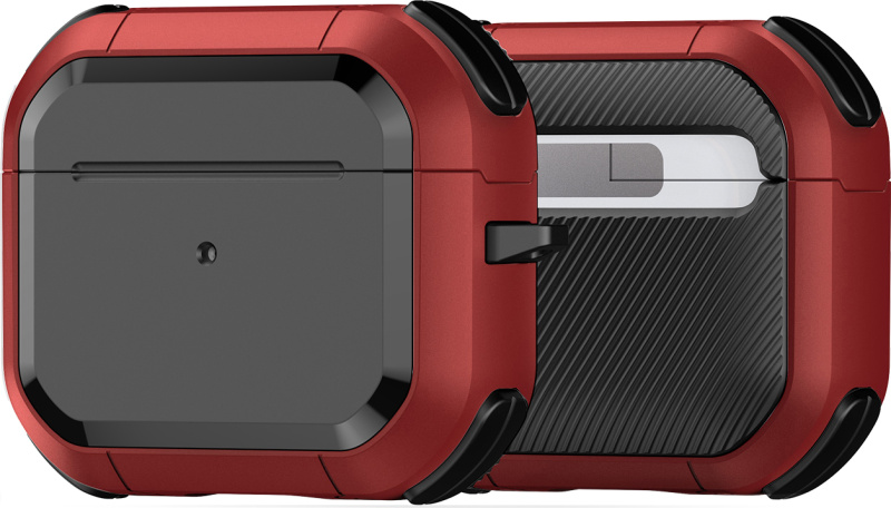 DuxDucis Pouzdro na sluchátka AirPods 3 - DuxDucis, PECA Red