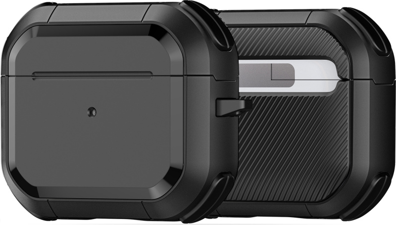 DuxDucis Pouzdro na sluchátka AirPods 3 - DuxDucis, PECA Black