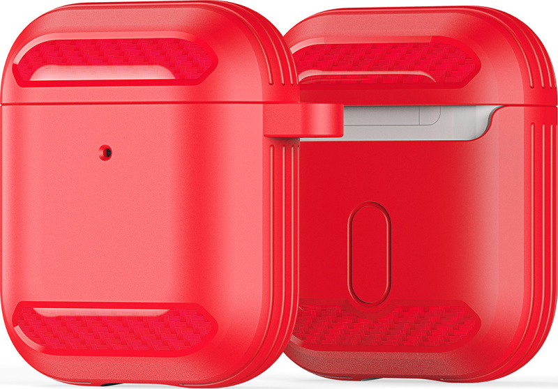 DuxDucis Pouzdro na sluchátka AirPods - DuxDucis, PECB Red