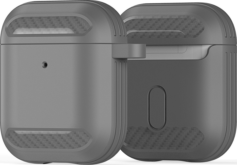 DuxDucis Pouzdro na sluchátka AirPods - DuxDucis, PECB Gray