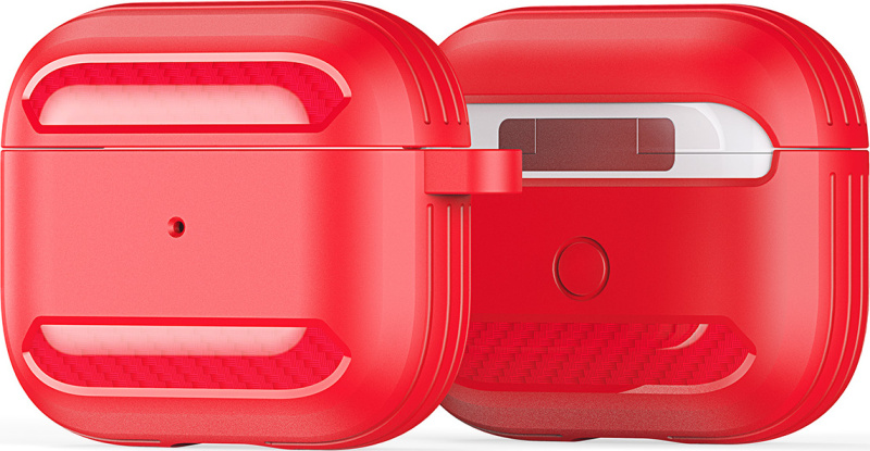 DuxDucis Pouzdro na sluchátka AirPods 3 - DuxDucis, PECB Red