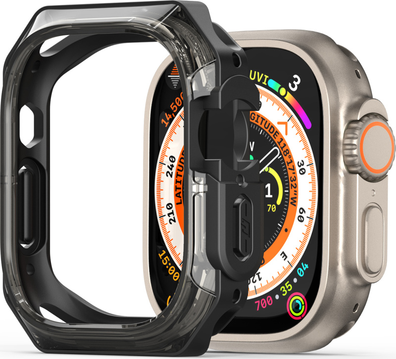 DuxDucis Ochranný kryt na Apple Watch 49mm - DuxDucis, Tamo Translucent