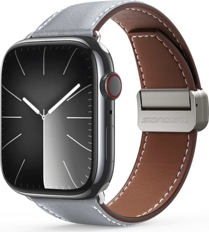 DuxDucis Řemínek na Apple Watch 38mm / 40mm / 41mm / 42mm - DuxDucis, YA Gray