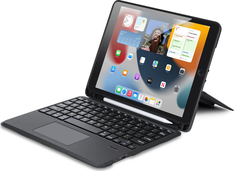 DuxDucis Klávesnice pro iPad 10.2 (2021/2020/2019) - DuxDucis, DK Keyboard Black