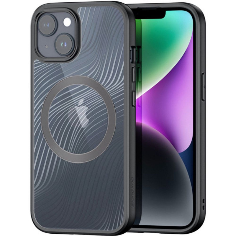 Pouzdro DUX DUCIS Aimo Mag pancéřové s MagSafe Apple iPhone 15 Plus černé