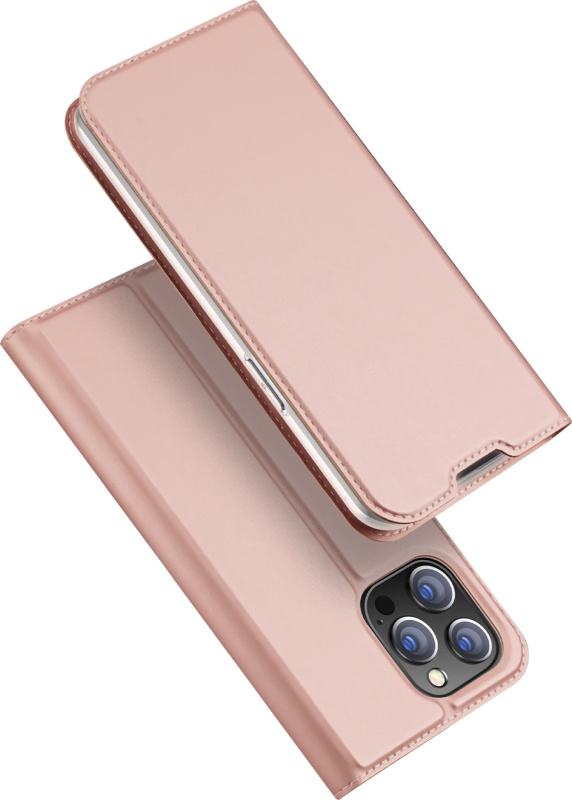 DUX DUCIS Skin Pro flipové pouzdro pro Apple iPhone 14 Pro Max růžové