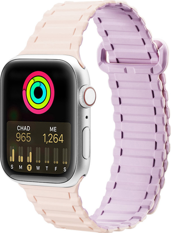 DuxDucis Řemínek pro Apple Watch 38mm / 40mm / 41mm / 42mm - DuxDucis, Armor Pink/Purple