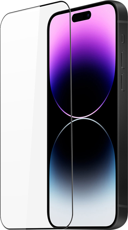 DuxDucis Ochranné tvrzené sklo pro iPhone 14 Pro MAX - DuxDucis, Full Glass Black