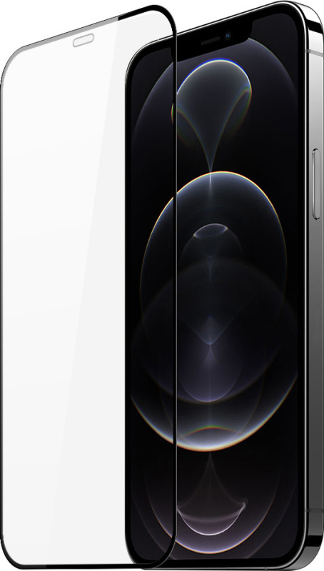 DuxDucis Ochranné tvrzené sklo pro iPhone 12 / 12 Pro - DuxDucis, Full Glass Black