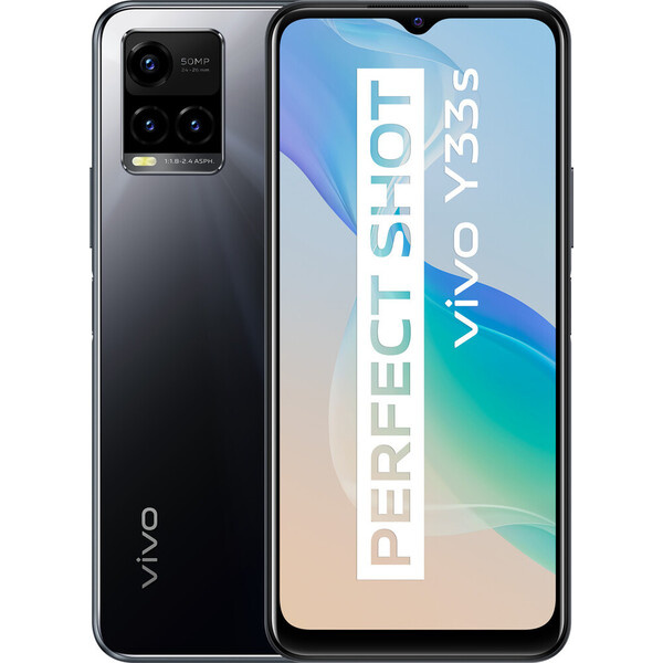 VIVO Y33s 8GB/128GB Mirror Black (Kategorie C)