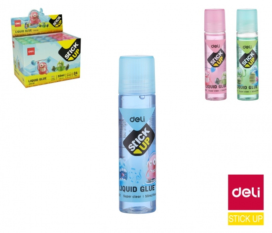 Lepidlo tekuté STICK UP 50ml BUMPEES DELI EA21200 DELI