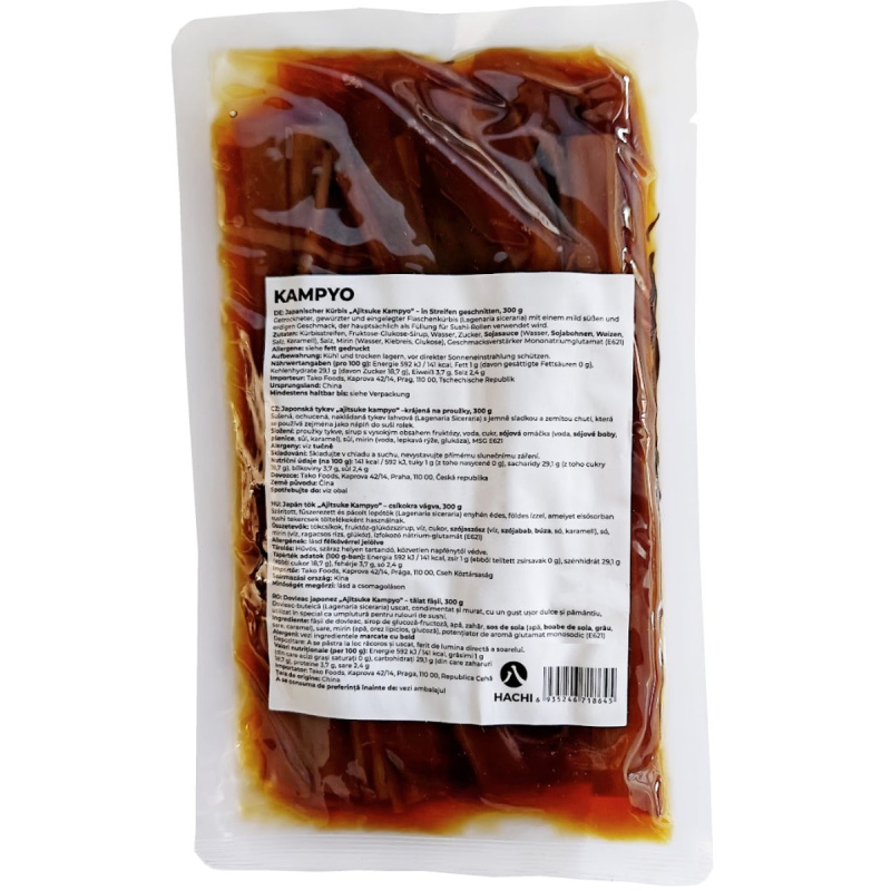Hachi Kampyo Japonská marinovaná tykev proužky