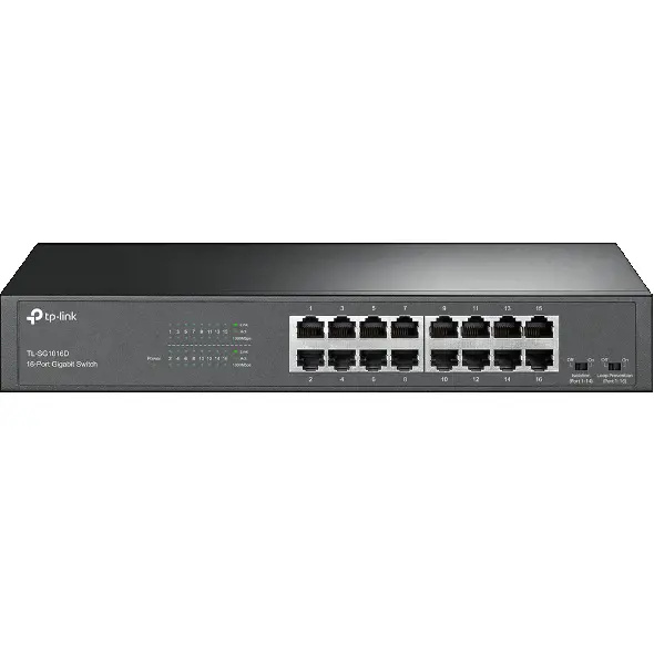 TP-Link TL-SG1016D Šedá