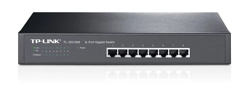 TP-Link TL-SG1008 Šedá