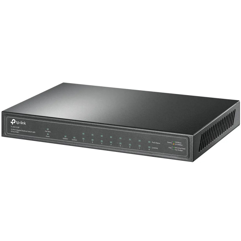 TP-Link TL-SG1210P Šedá