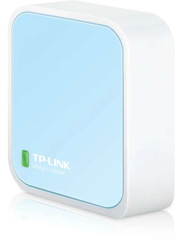 TP-Link TL-WR802N Modrá/bílá