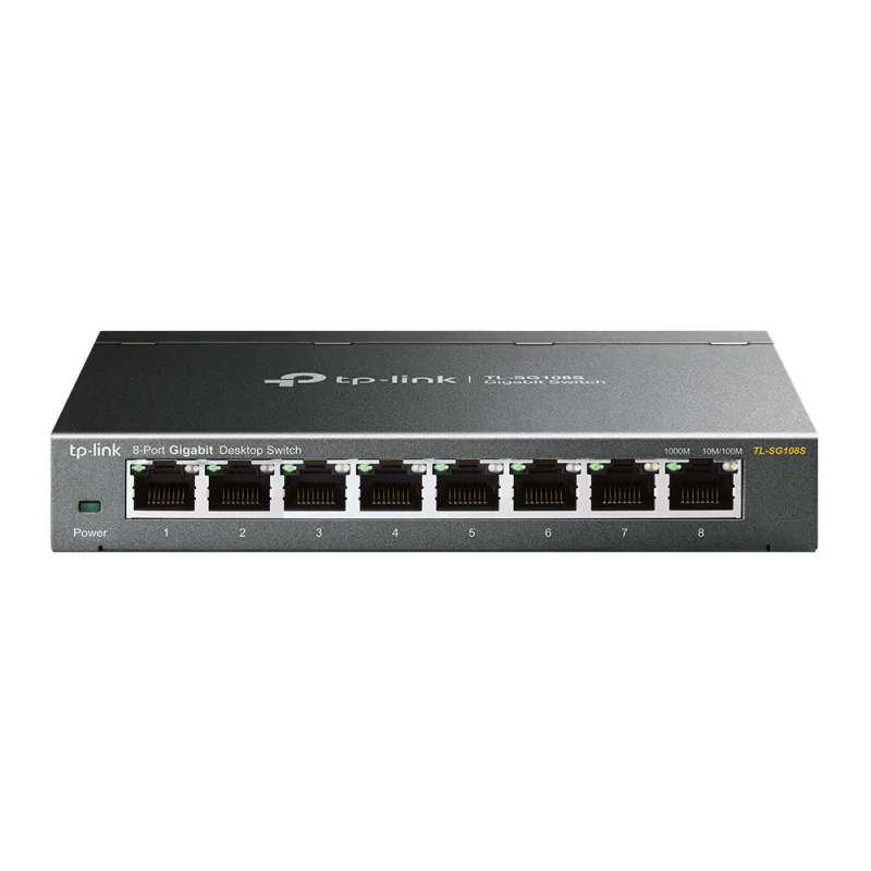 TP-LINK TL-SG108S Šedá