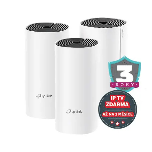 TP-Link Deco P9, 3ks Bílá