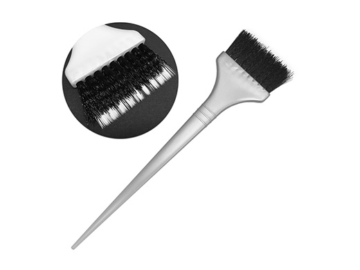 Štětec na barvu DVA DRUHY ŠTĚTIN - šedý