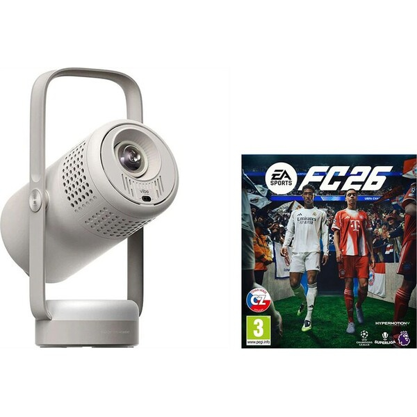 XGIMI Vibe One Pro projektor stříbrný Match Night Collection + EA Sports FC 26