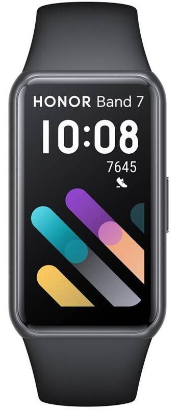 Fitness náramek HONOR Band 7 / 1,47" (3,7 cm) AMOLED displej / 368 x 194 px / 128 MB / černá Varianta: ivi1