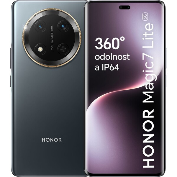 HONOR Magic7 lite 256+8GB Black 5109BMGD Černá