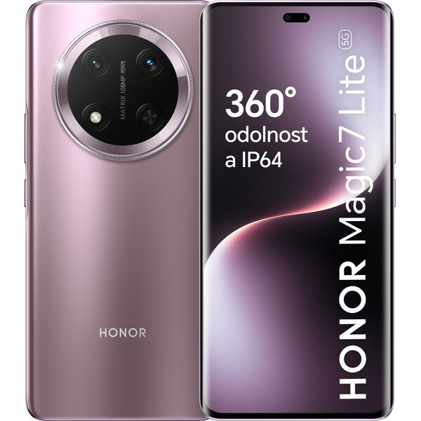 HONOR Magic7 lite 256+8GB Purple 5109BMGF Fialová