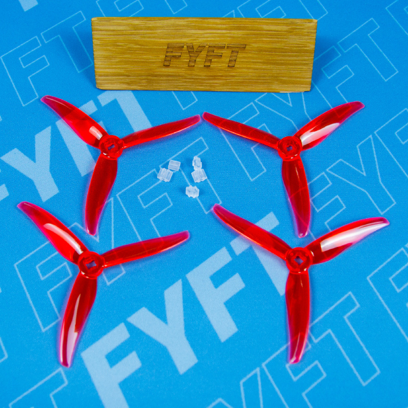 4" vrtule Hurricane Durable 4023 - (4ks) Gemfan Varianta: Červená