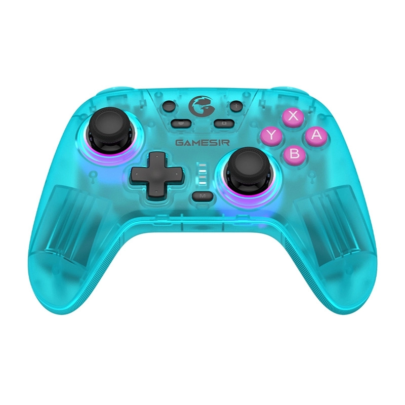 GameSir Nova multiplatformní herní ovladač Neon Teal (PC/Switch/mobile)