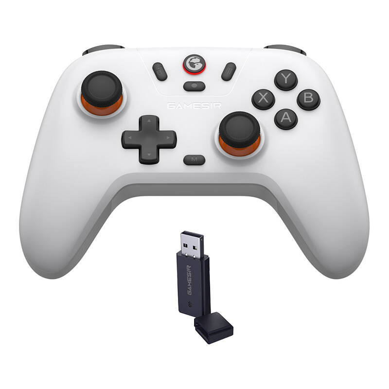 GameSir Nova Lite multiplatformní herní ovladač bílý (PC/Switch/mobile)