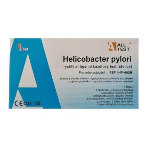 1x/100x ALLTEST Test na infekci H.Pylori Počet kusů: 1