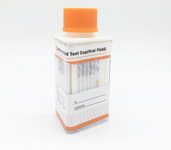 1x/100x ALLTEST MultiDrug test 14 druhů drog ze slin (OPI, MET, OXY, COC, AMP, PCR, MDMA, MTD, BZO, BUP, K2, BAR, TML, THC) Počet kusů: 1