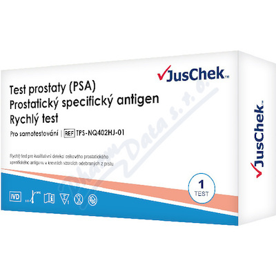 JusChek test prostaty (PSA) specifický antigen rychlý test 1 ks