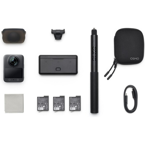 DJI Osmo 360 Adventure Combo Šedá