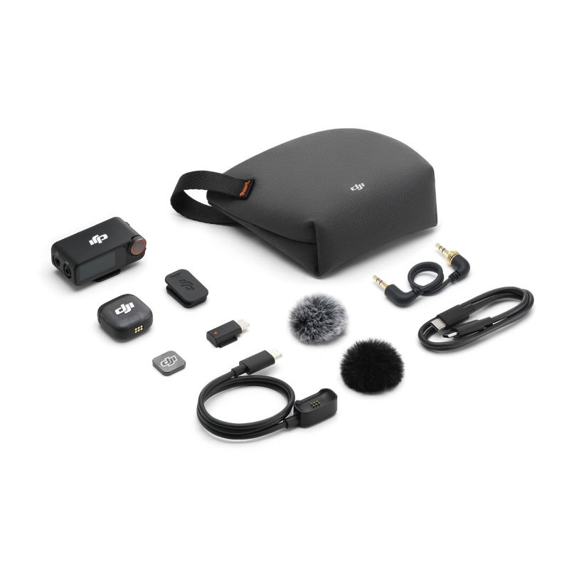 DJI Mic 3 (1 TX + 1 RX) Černá