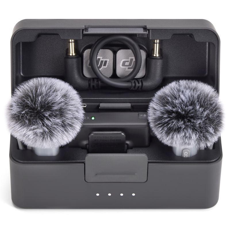 Bezdrátový mikrofon DJI Mic Mini 2 s magnetickými kryty (2 TX + 1 RX + Charging Case)