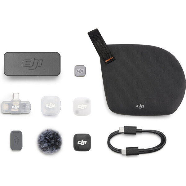 Bezdrátový mikrofon DJI Mic Mini 2 s magnetickými kryty (1 TX + 1 Mobile RX + Charging Case)