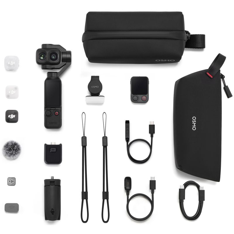 DJI Osmo Pocket 4P Vlog Combo černá