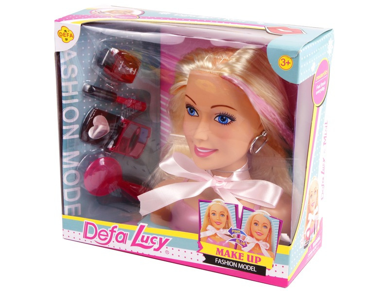 Defa Lucy hlava panenky - 18 cm